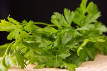 Petersilie nahaufnahme