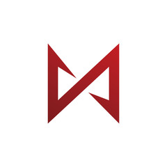 modern color x line logo design