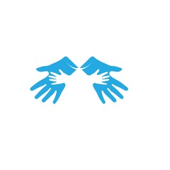 Obraz premium Hand Care Logo Template vector icon