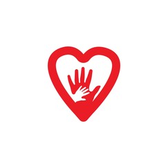 Hand Care Logo Template vector icon