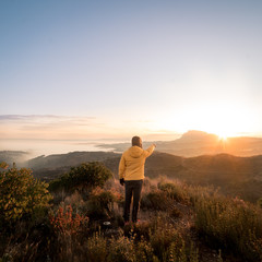 Fototapeta premium Amanecer mas modelo 2