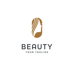 beauty logo template vector design