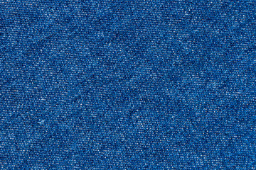 Detail of nice blue jeans textile tuxture for background with vintage tone.