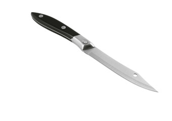 Kitchen knife isolated on white