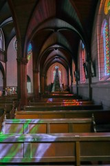 Fototapeta premium interior of catholic church