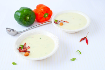 Cremige Suppe