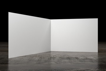 A4/ A5 brochure mockup - 3D rendering