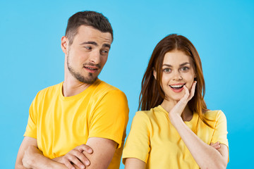 Fototapeta premium portrait of a young couple