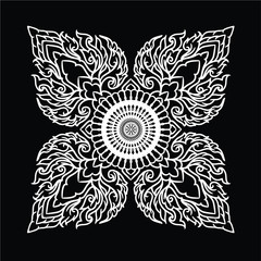 abstract background with ornament