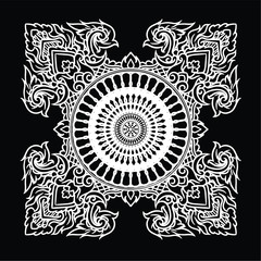 seamless pattern abstract background with ornament