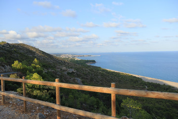 Fototapeta na wymiar Views of the Costa Dorada