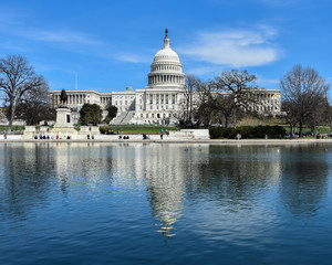 Capitol Building Reflecting  Pool