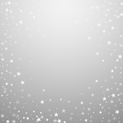 Random falling stars Christmas background. Subtle 