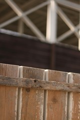 Fototapeta na wymiar detail of wooden fence