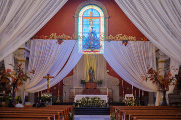 Fototapeta premium Iglesia de Paracho en Miochoacan