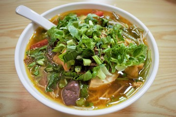 Vietnamese shrimp vermicelli in Macau