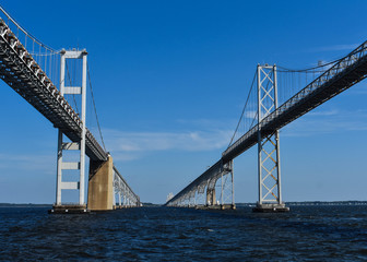 Span of the Chesapeake Bay Bridge