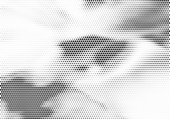 Abstract halftone dotted background. Futuristic grunge pattern, dot, circles.  Vector modern optical pop art texture for posters, sites, business cards, cover, labels mockup, vintage stickers layout