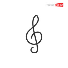Music Notes Icon Design Vector