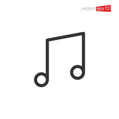 Music Notes Icon Design Vector