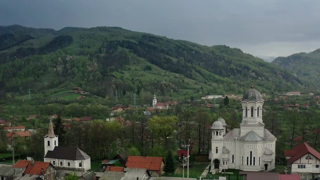 Neighborhood of Mining Community near the city of Petrila, Romania.
A general view shows the coal mine in the Petrila city, the oldest coal mine in Romania and deepest mine in Europe.