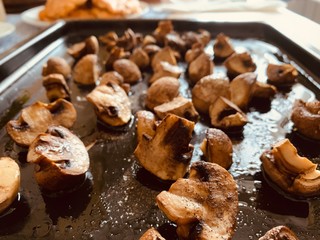 baked mushrooms
