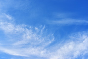 Sky with clouds nature background 