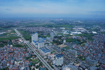 City from sky