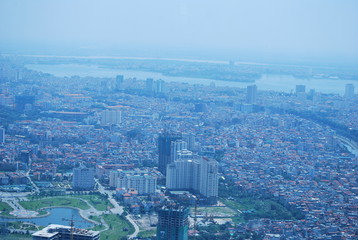 City from sky