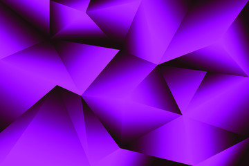 EPS 10 vector. Purple polygonal background. Good bright backdrop.