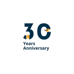 30 Years anniversary design