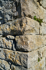 Vecchie murature, tipiche  di case di montagna