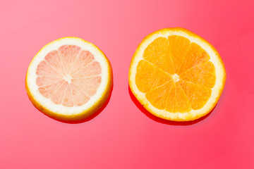La fruta de la naranja y del limón son cítricos llenos de vitamina C, La naranja es mucho más...