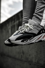 sneakers on a white background