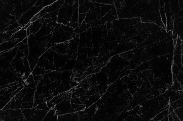 Black and white marble stone natural background 
