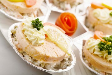 saumon mayonnaise