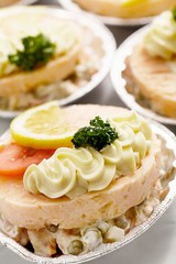 saumon mayonnaise