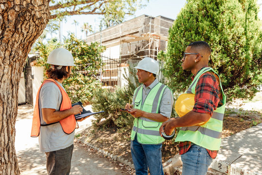 Men Working at a Job Site
