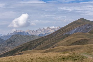 Fototapeta na wymiar Vue Montagne
