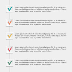 Business infographic template.