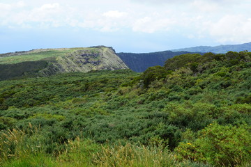 la réunion nationalpark cirque de mafate in frankreich