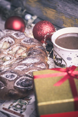 cup of tea and cookies