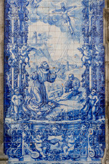 Focus on Azulejos of Capela das Almas