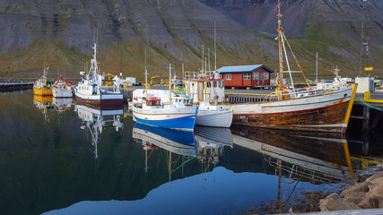Harbor in Ísafjörður, Iceland