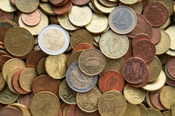Euro coins