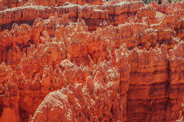 Overview on the Hoodoos in Bryce Canyon National Park