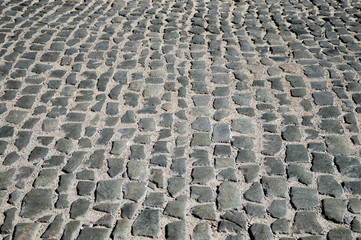 cobblestone pavement background