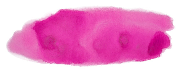 stain purple watercolor background on a white background with a texture of dripped paint