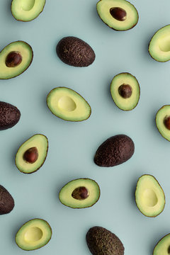 Avocado background