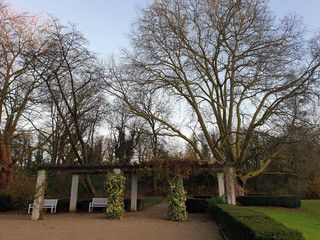 Kurpark am Solbad Raffelberg in Mülheim an der Ruhr (Speldorf)